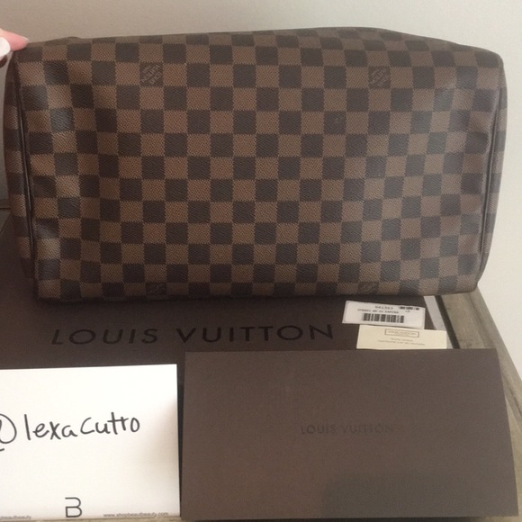 SOLD. Louis Vuitton Speedy 35 - Picture 6 of 7